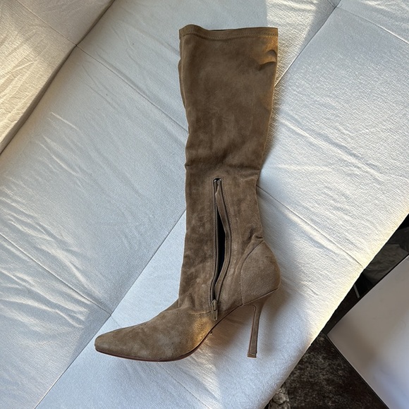 Tony Bianco Hamlet suede boots beige - Picture 10 of 15